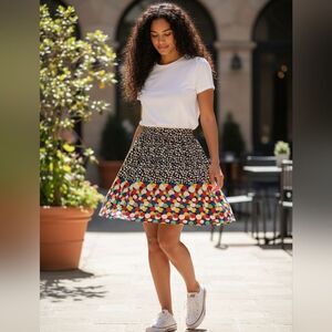 Anthropologie Coreylynncalter Smocked Bubble Skirt